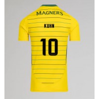 Maglia Calcio Celtic Nicolas Kuhn #10 Seconda Divisa 2024-25 Manica Corta